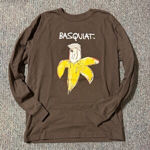 Basquiat Brown Long Sleeve Shirt